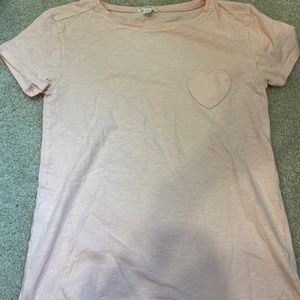 J Crew (Kids) pastel/light pink t-Shirt